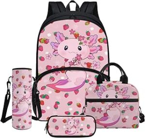 Pink Strawberry Axolotl